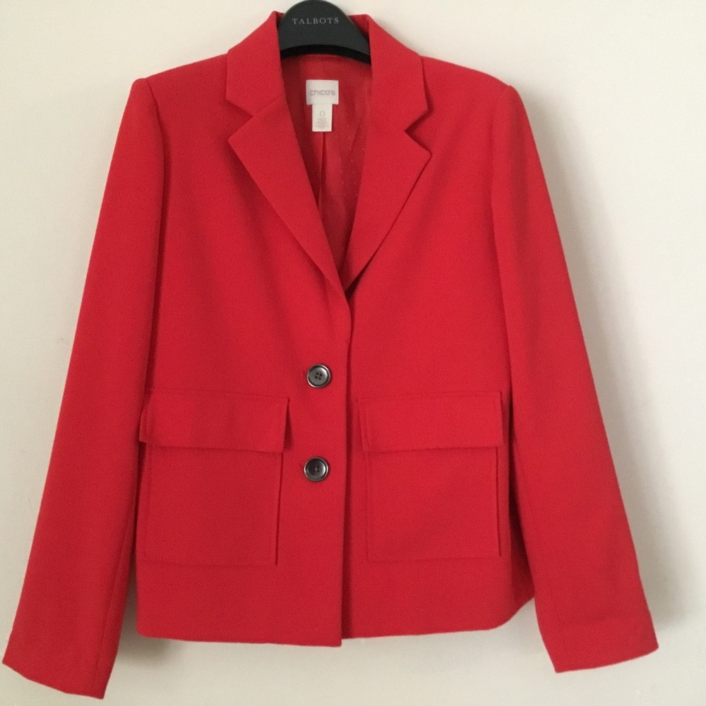 Red jacket